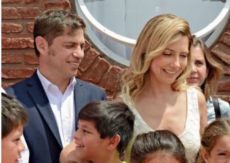 Fabiola Yaez y Kicillof juntos en Benito Jurez